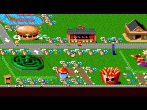 Theme Park Megadrive