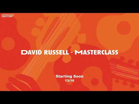 Sipoon äänet: mestarikurssi/masterclass David Russell