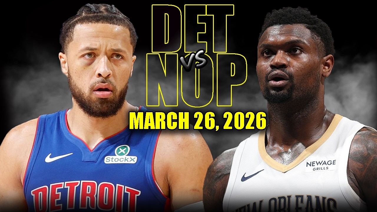 3월27일 디트로이트 뉴올리언즈 NBA 하이라이트
