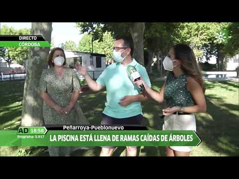 Daños ocasionados por una tormenta en Peñarroya-Pueblonuevo - Andalucía Directo CanalSur Televisión