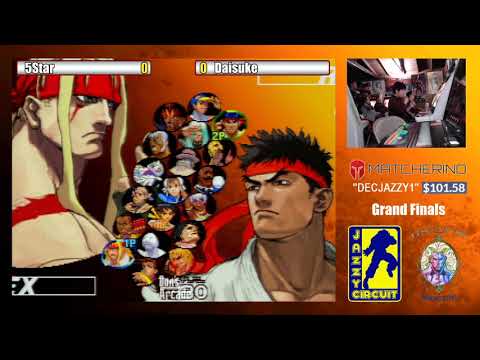 3rd Strike - Daisuke vs James/5Star - Grand FInals - JAZZY CIRCUIT AUTO QUALIFIER