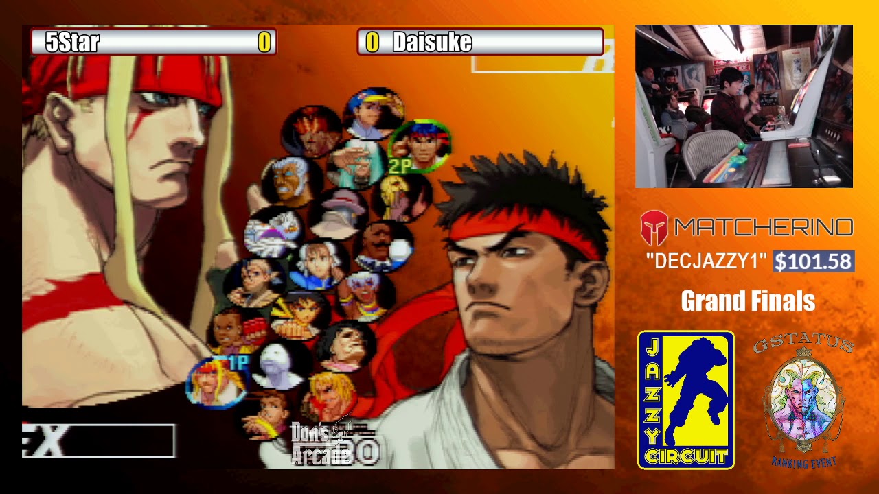 3rd Strike - Daisuke vs James/5Star - Grand FInals - JAZZY CIRCUIT AUTO QUALIFIER