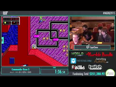 Commander Keen 5 by CapnClever in 2:42 - AGDQ2015 - Part 63
