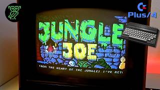 Jungle Joe (2026) | A Very Polished Puzzle-Platformer For The Commodore Plus/4 |  Review & Gameplay