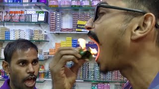 Burning Paan In Mumbai | Fire Paan Video | Betel Leaf Sweets | Indian Street Food