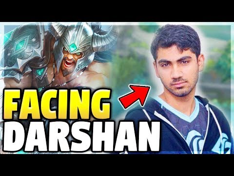 FACING DARSHAN'S GNAR | Tryndamere Challenger Full Game play - League of Legends