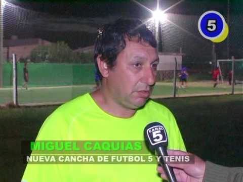 NOTA COMPLEJO FUTBOL 5 TARARIRAS MIGUEL CAQUIAS
