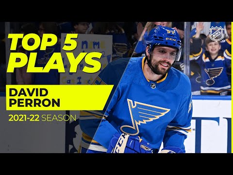 Top 5 David Perron Plays from 2021-22 | NHL
