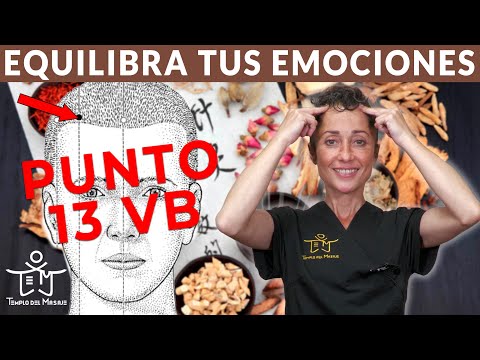 13VB el PUNTO del EQUILIBRIO EMOCIONAL de la MEDICINA TRADICIONAL CHINA 🐼