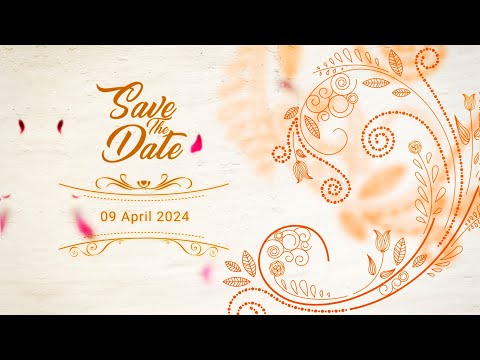 Melodies Wedding Invitation Video | Save the date video | Kaatre En Vaasal BGM | Rhythm Flute