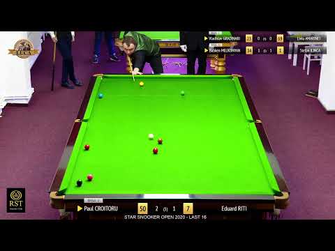 Paul CROITORU - Eduard RITI - STAR SNOOKER OPEN 2020
