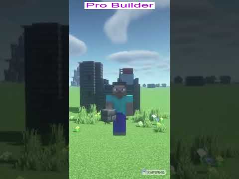 Minecraft Castle Noob Builder Vs Pro Builder