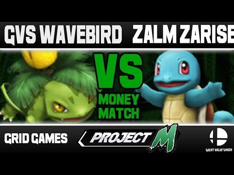 GVS Wavebird (Ivysaur) VS ZALM Zarise (Squirtle) | Grid Weekly Money Match