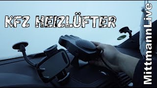 KFZ Heizlüfter für die Windschutzscheibe zum ENTEISEN / KFZ GADGETS MIT MittmannLive