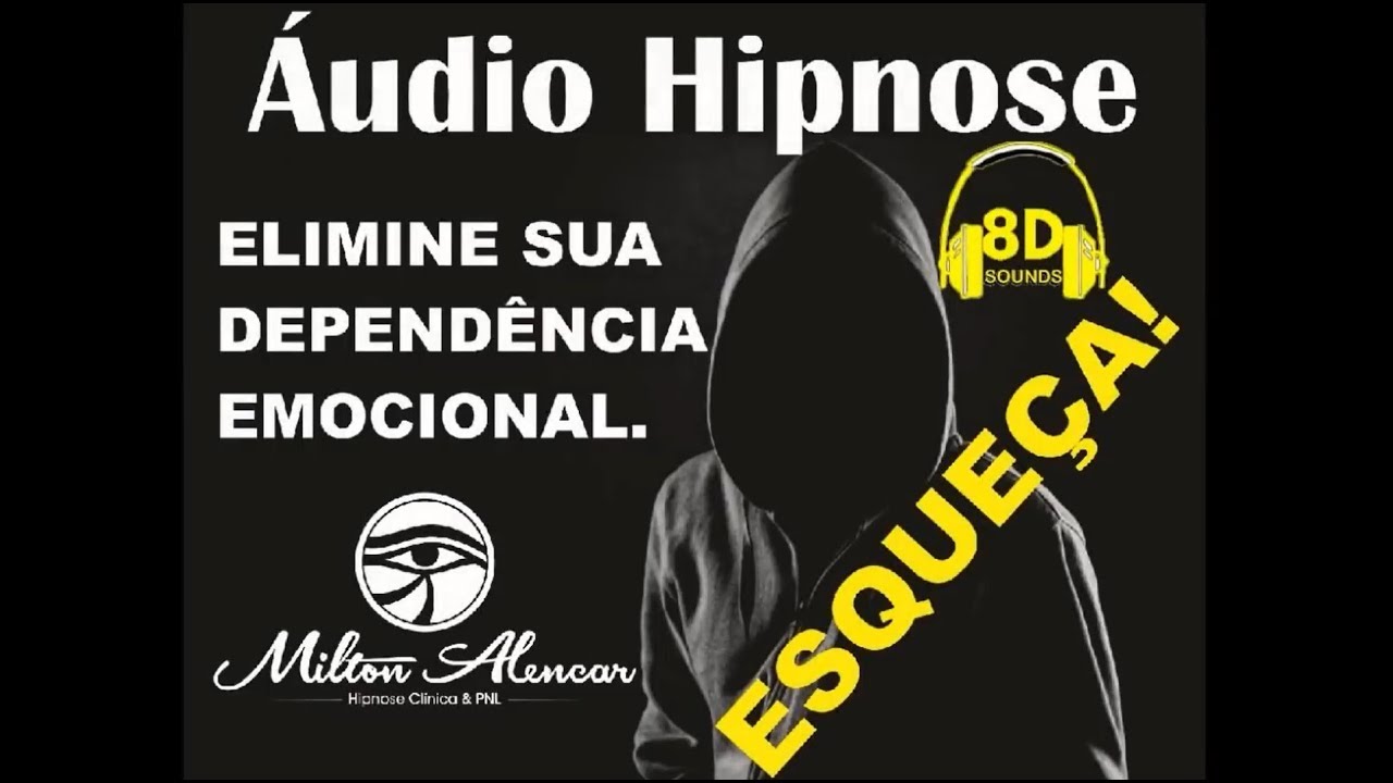 🔴 Áudio Hipnose 8D 🎧  - Esquecer  Alguém Emocionalmente - comprove!  Áudio em 8D - Milton Alencar