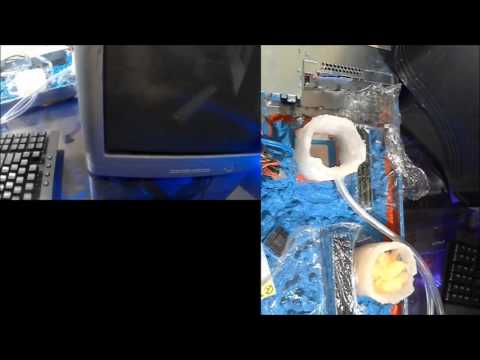 Beer Bong Cooling A Pc Server With My New Universal Cooling Invention