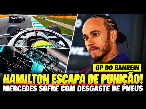 HAMILTON ESCAPA DE PUNIÇÃO! FERRARI REAGE, RED BULL ASSUSTA E MERCEDES ENTRA EM ALERTA!