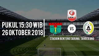 Live Streaming Persita Tangerang Vs PSS Sleman, Jumat (26/10/2018) Pukul 15.30 WIB