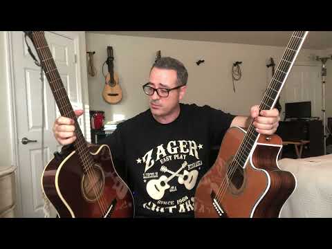 Pro guitarist tests Zager ZAD80CE vs Martin & Alvarez