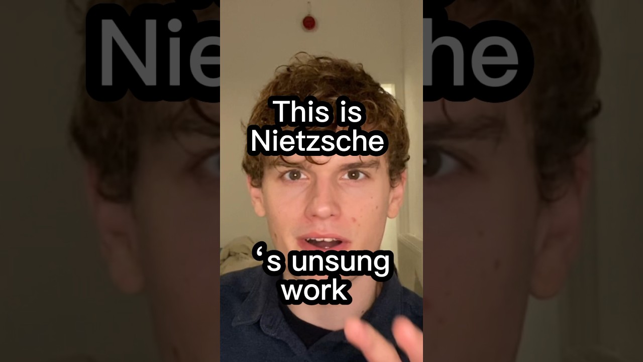 Nietzsche’s hidden gem #philosophy #nietzsche