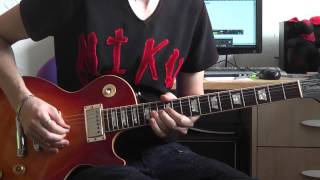 Slash Lesson - Back And Forth Again (solo slow lesson)