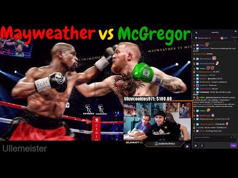 Summit1g Reacting To Mayweather vs. McGregor - '180 Million Dollar Dance'