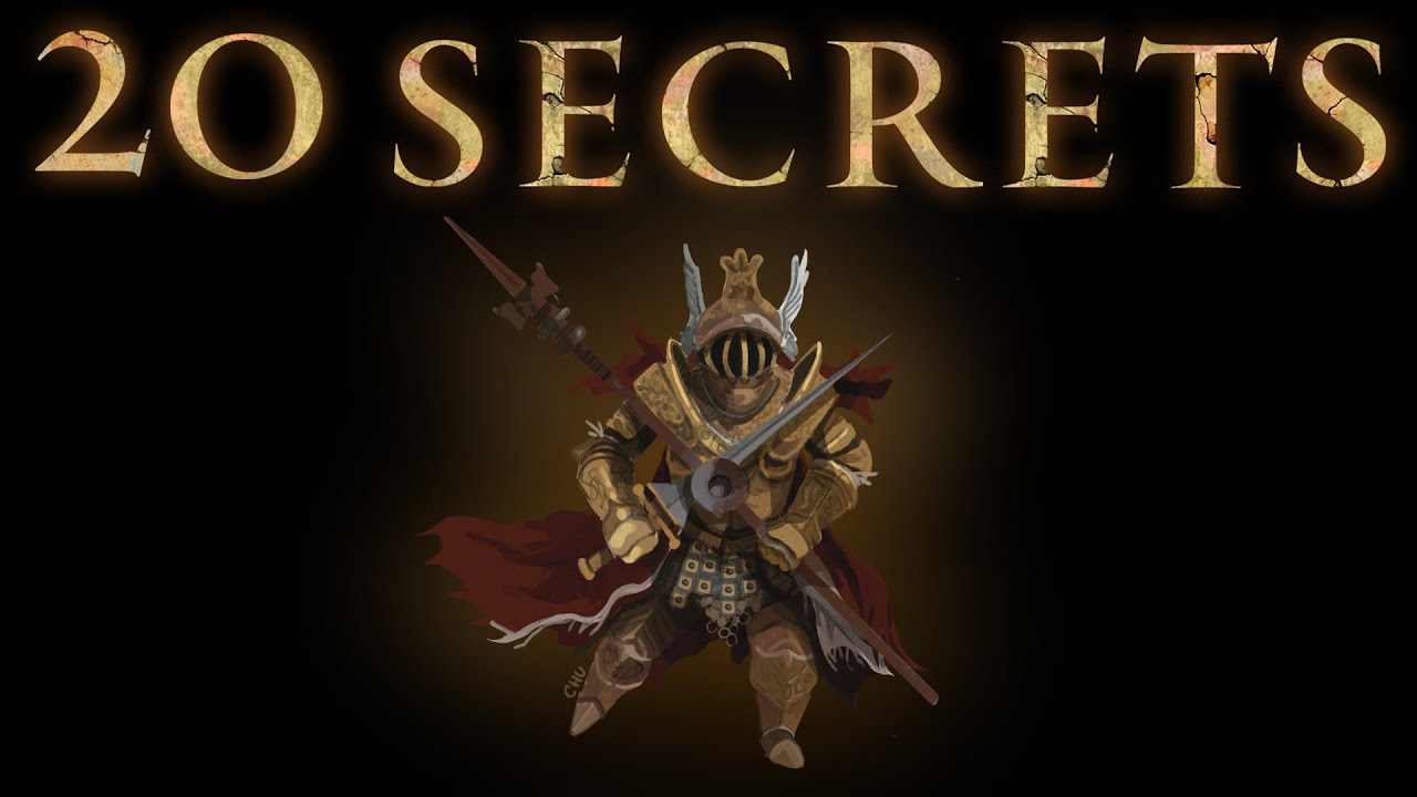 20 Secrets in Elden Ring, Dark Souls, Bloodborne, Sekiro and Demon's Souls!