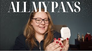 All My Makeup Pans | ❄️Vlogmas Day 15❄️