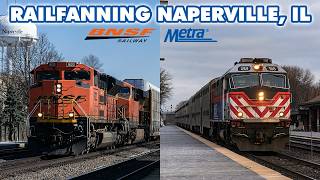 Railfanning Naperville, IL 2/3/26