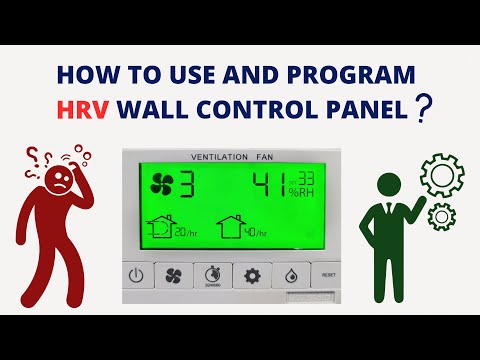 How to Use HRV Control Panel