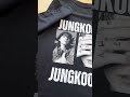 REMERA OVER ESTAMPADA BTS HT JUNGKOOK