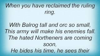 Cruachan - Sauron Lyrics