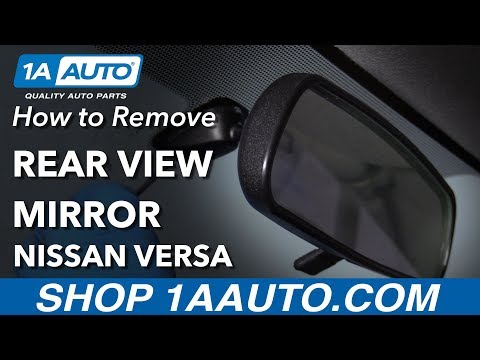 How to Remove Rear View Mirror 12-19 Nissan Versa