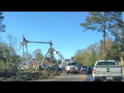 Eutaw Alabama tornado aftermath
