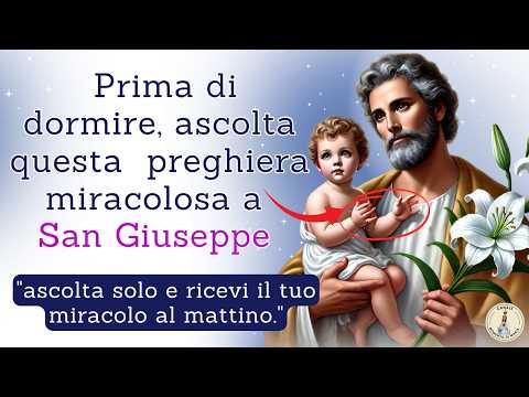 Don't sleep without this prayer to St. Joseph 🙏 Protection comes tonight