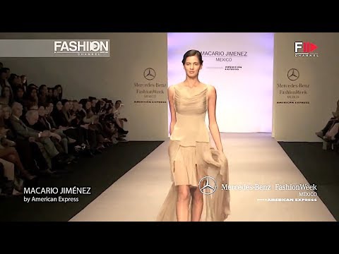 MACARIO JIMENEZ Spring Summer 2013 MBFW Mexico - Fashion Channel
