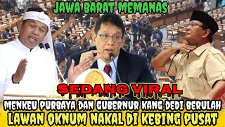 Download lagu 'Lightning Duet: Kang Dedi Mulyadi & Minister Purbaya Fight Corruption Under President Prabowo's ... mp3