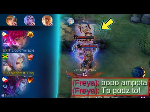 I met Top Squad player in Ranked game and this is what Happened! MLBB