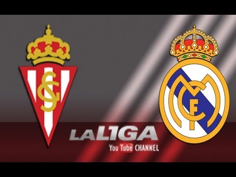 Todos los goles del Sporting de Gijón (1-0) Real Madrid Castilla - HD