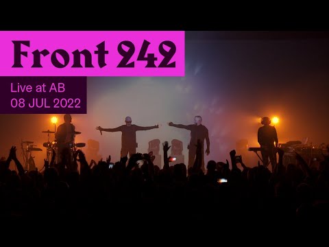 Front 242 Live at AB - Ancienne Belgique