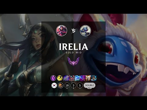 Irelia Mid vs Fizz - KR Master Patch 12.16