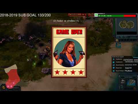 command & Conquer [Red alert 3] Christmas Tournament H20 Fodor vs m8s Vindies