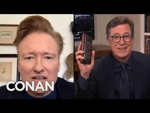 Stephen Colbert Is Furious With Bob Dylan | CONAN on TBS