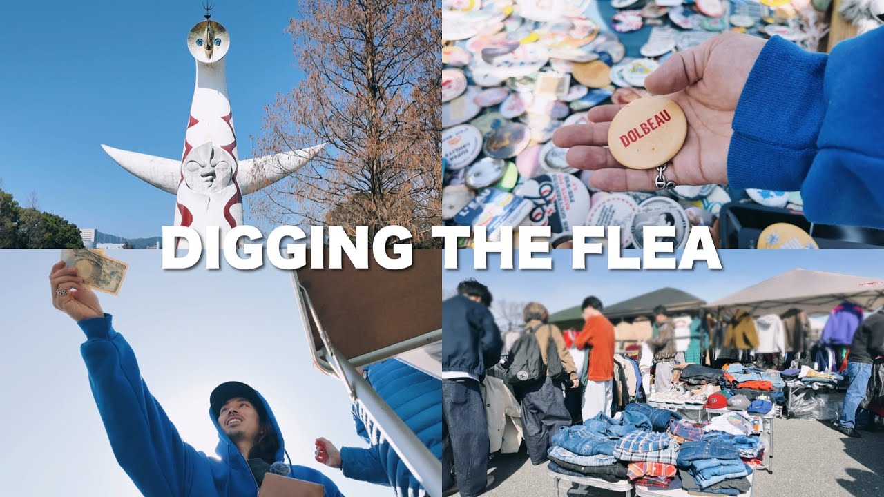 【関西最大フリマ】万博フリマを5,000円で息子とディグる日 🔆🛒