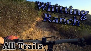 This is a fun route through what is primarily XC riding in Whitting Ranch.  I went through Sage Scrub, Live Oak, Cattle Pond, Cactus Hill and Sleepy Hollow.
