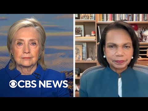Watch: Clinton, Rice commend Trump administration for phase one of Gaza peace plan