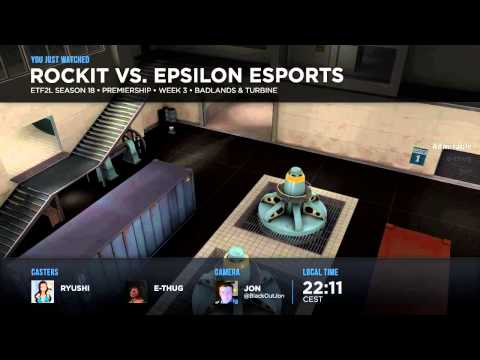 ETF2L S18 Premiership Week 3: rockit vs. Epsilon eSports (Interviews)