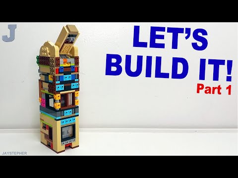 YouTube thumbnail: LEGO Icons 2026 Golden Retriever Puppy 11384 Unboxing & Build Part 1