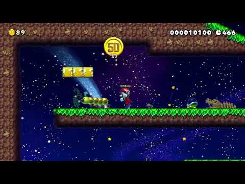 Super Mario Maker 2 - Level #1 S1 - Jungle Poison Rising Freeport by ytref