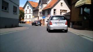 preview picture of video 'BMW K1600GT - Kurvenreiche Fahrt durch den Odenwald (Ober-Gersprenz bis Zipfen)'